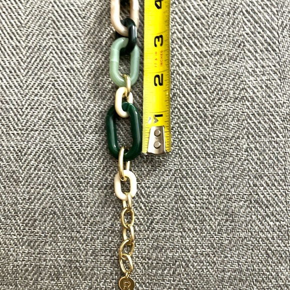 Rush Necklace by Denis & Charles Long Chunky Statement Earth-tone Colors - NWT - Picture 5 of 7